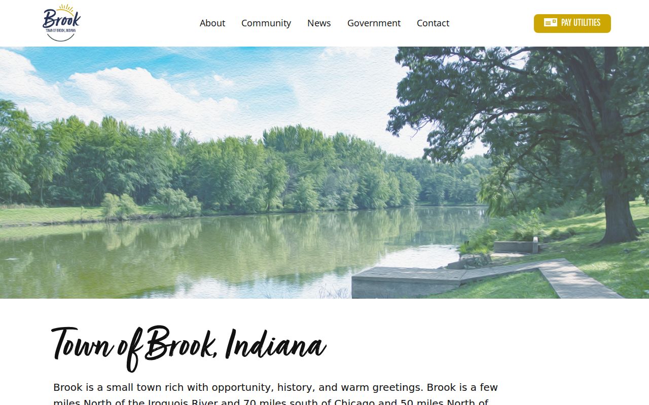 Brook court docket routing from the official Town of Brook website