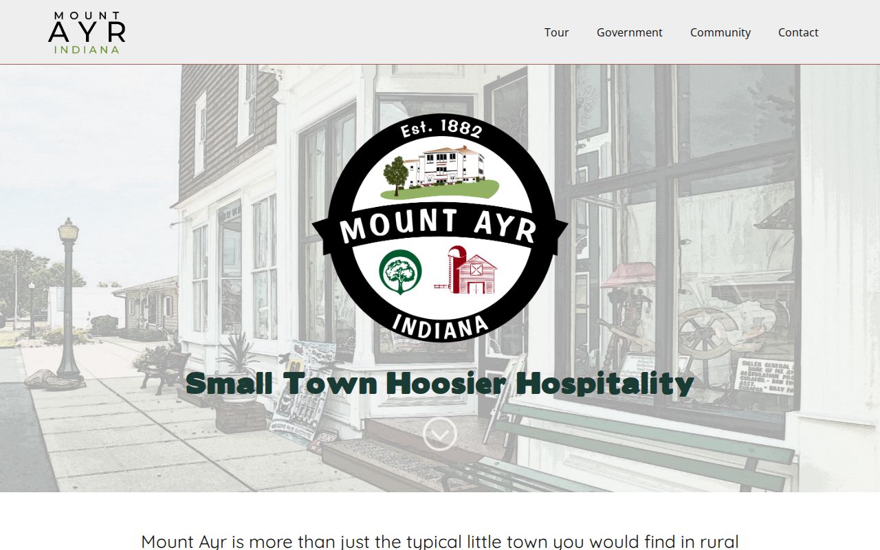 Official Town of Mount Ayr Indiana website