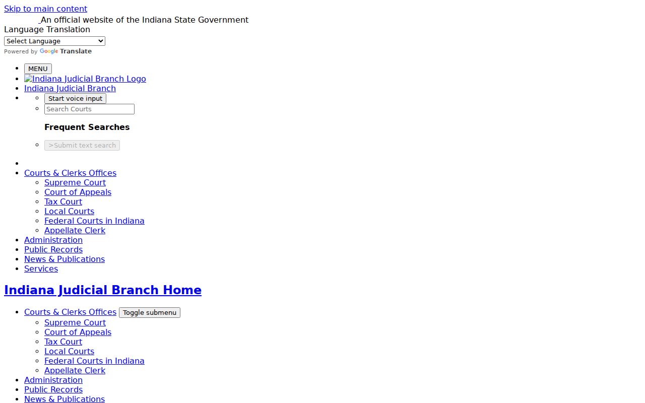 Newton County case search party access code instructions